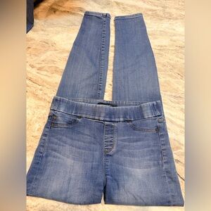 Liverpool 28 Pull-On Straight Leg Jeans Women’s Medium Blue Stretch Denim